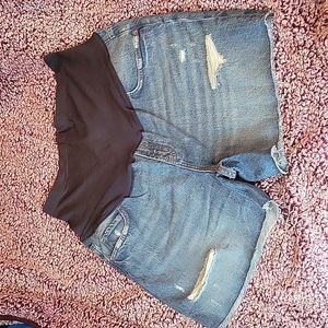 Old navy maternity shorts